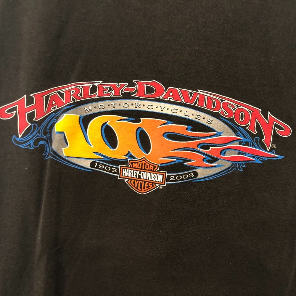 100 th ANNIVERSARY sleeveless C & S HARLEY DAVIDSON NASHVILLE TN 2XL